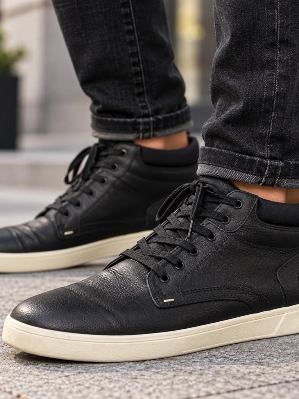 Steve Madden Forsyth Black Sneakers 12